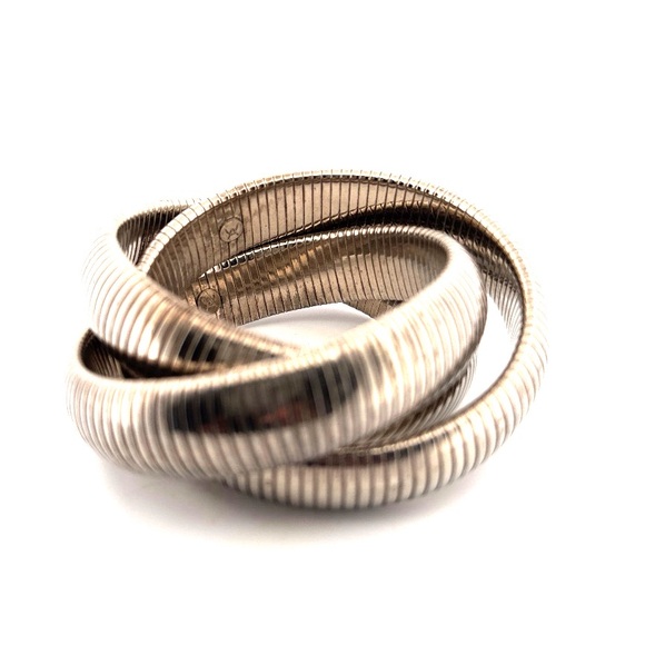 Jewelry - Janis Savitt Antique Silver Triple Cobra 7/8″ Bracelet
